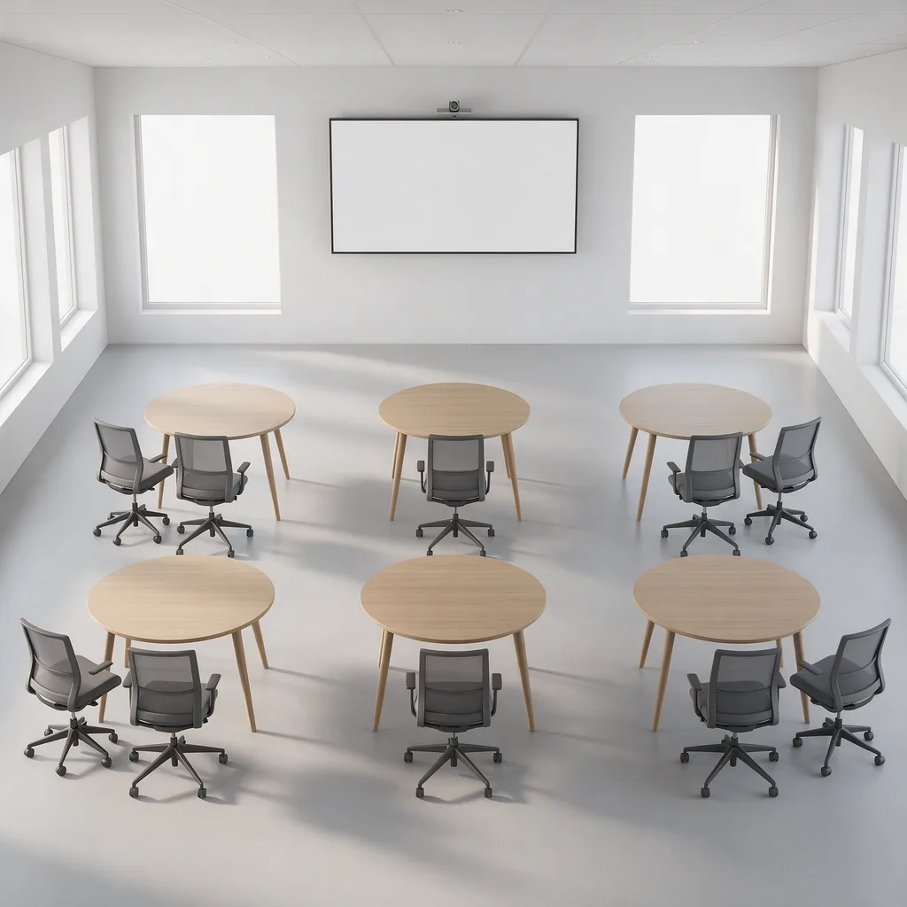 Bestuhlungsarten für Meetings: sechs Formen im Vergleich
