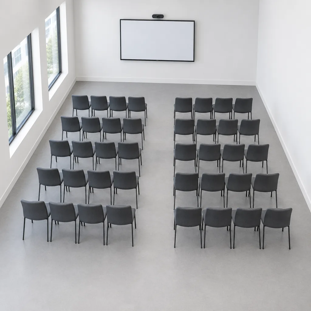 Bestuhlungsarten für Meetings: sechs Formen im Vergleich